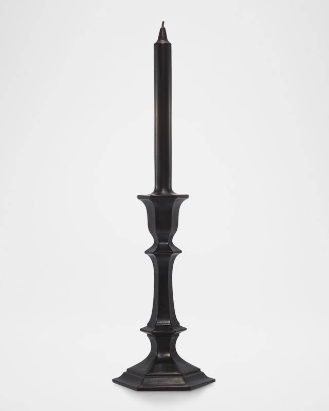 Harcourt Candlestick Candle, Black